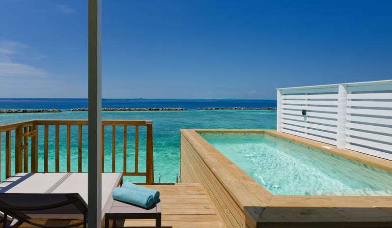 Sunrise and Sunset Water Villas, Pool Exterior